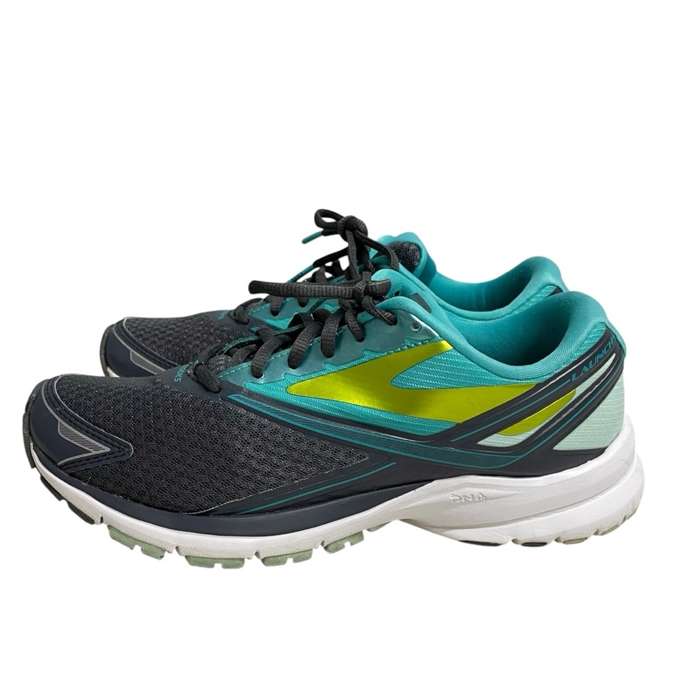 Brooks Launch 4 Running sneakers women’s shoes Blue Gray Size 9 athletic